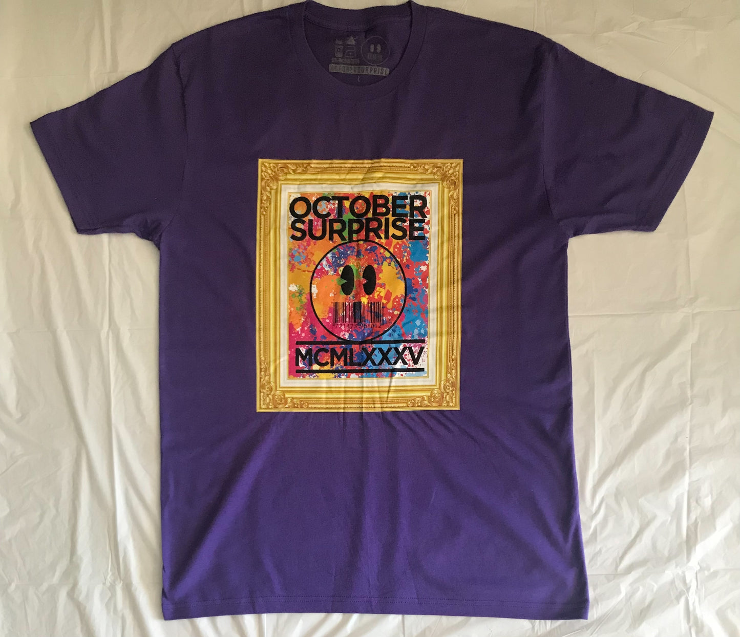 October Surprise Splattered Paint T-shirt