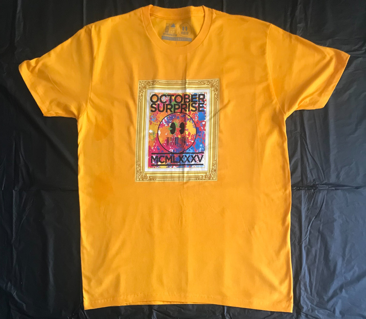 October Surprise Splattered Paint T-shirt